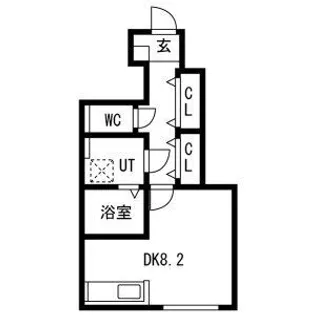 とってもたのし荘【1階】の間取り