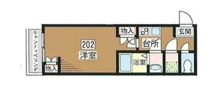 HESTIA【2階】の間取り