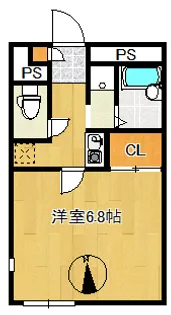 エスペランサI【1階】の間取り