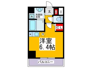 C.REST八尾【3階】の間取り