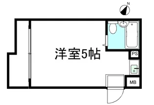 コア神明【3階】の間取り