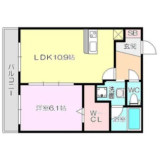 BENTLEY-TAS【2階】の間取り