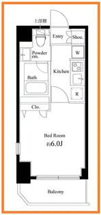 Court Blanche【3階】の間取り