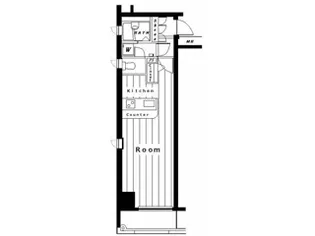 ベスト伊勢佐木長者町【4階】の間取り