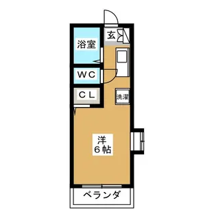 ベルグリーン36A【1階】の間取り