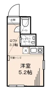 元町アズナブール(ペットフォレスト)【2階】の間取り