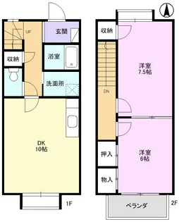 オーシャンブリーズの間取り