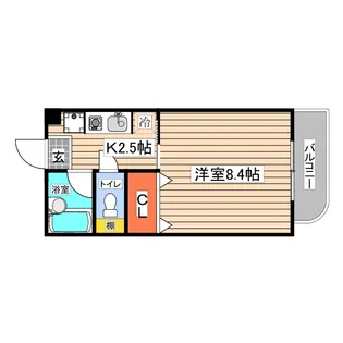 はよぴら盾【1階】の間取り