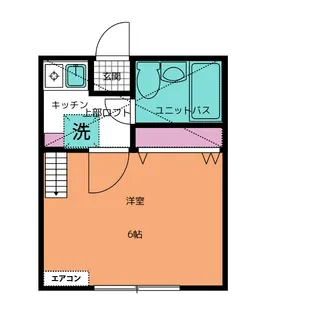 アルシェ大久保【2階】の間取り