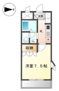 グリーン・オアシス(Green・Oasis)【2階】の間取り