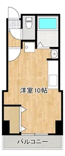 松山ビル【2階】の間取り