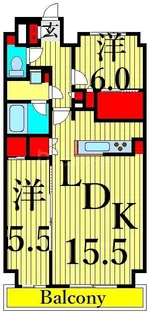 スプランディッド西日暮里【11階】の間取り