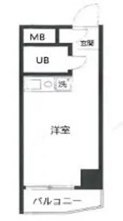 ライオンズマンション愛宕山【6階】の間取り