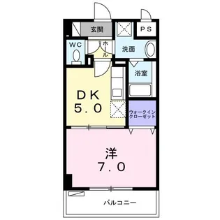 アンドーバーテラス金城 ノース【2階】の間取り