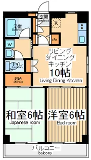 グランドテラス深見台【3階】の間取り