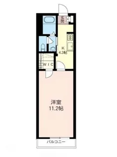 RAKUTEN【2階】の間取り