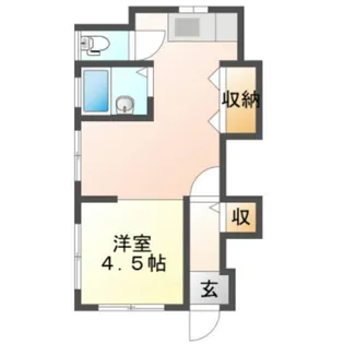 コーポA-1【2階】の間取り