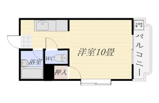 ABITARE NISHIDA【2階】の間取り