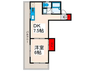 神谷コーポ【3階】の間取り