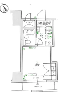 レクセル長岡【7階】の間取り