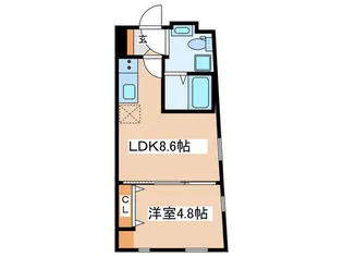 レピュア北池袋駅前レジデンス【3階】の間取り