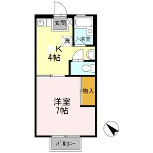 アネックス【2階】の間取り