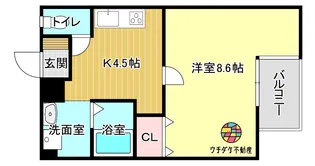 ソレイユビル【5階】の間取り