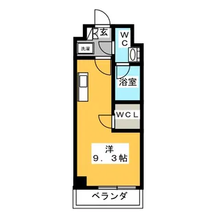 ONE ROOF FLAT TSUKISHIMA【5階】の間取り