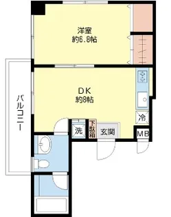 キルシェ押上【2階】の間取り
