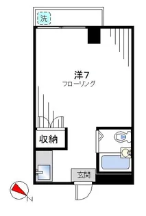 エクセレント第2【3階】の間取り