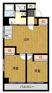サカエファミール【5階】の間取り