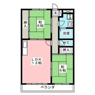 プラッツジマ【2階】の間取り