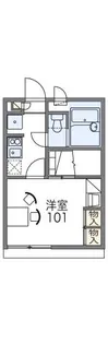 レオパレス東岸和田【1階】の間取り