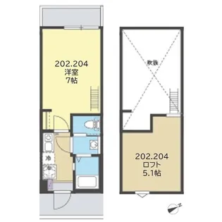 グローブテラス金沢文庫【2階】の間取り