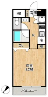 イーストヒルズ2000【4階】の間取り
