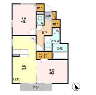 メイプルヒル I棟【1階】の間取り