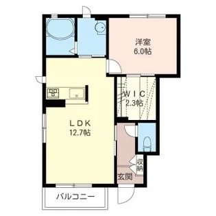 ベルーノ【1階】の間取り