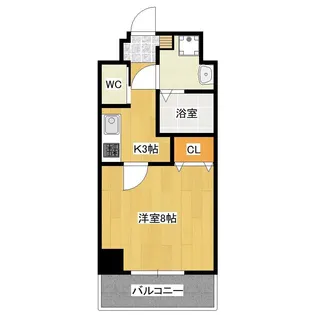 CREA COAT(クレアコート)【9階】の間取り