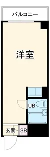 コスモスクエア大通公園【1階】の間取り