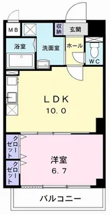 プレ・アビタシオン春日部III【6階】の間取り