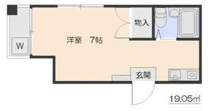 KSKサンパール【3階】の間取り