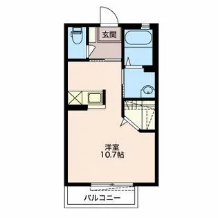 セレーノーA【1階】の間取り
