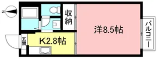 メゾン・ジュネス【1階】の間取り