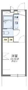 レオパレスShimizu I【2階】の間取り