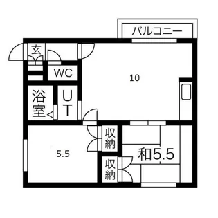 エクセレンス曙【3階】の間取り