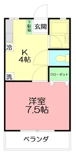 ヒルトップハウス【2階】の間取り