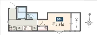 MELDIA秋山【3階】の間取り