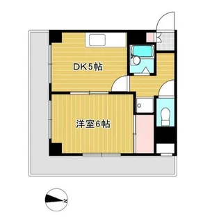 南糧三春台ビル【3階】の間取り