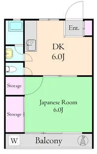 さつきマンション【1階】の間取り