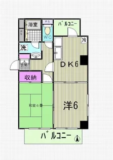 アリエス西葛西【5階】の間取り